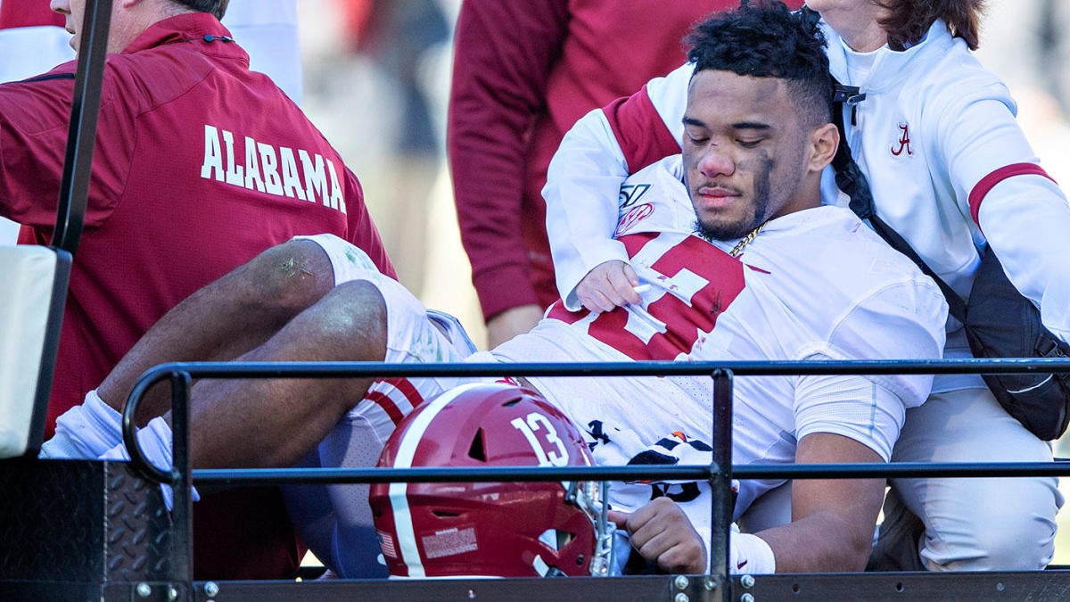 Tua Tagovailoa injury: Prognosis 'excellent' after surgery as Alabama QB out for season with dislocated hip - CBSSports.com