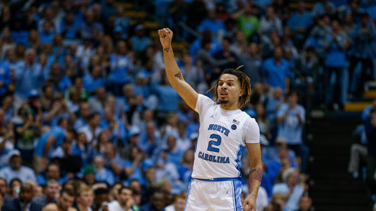 unc cole anthony jersey
