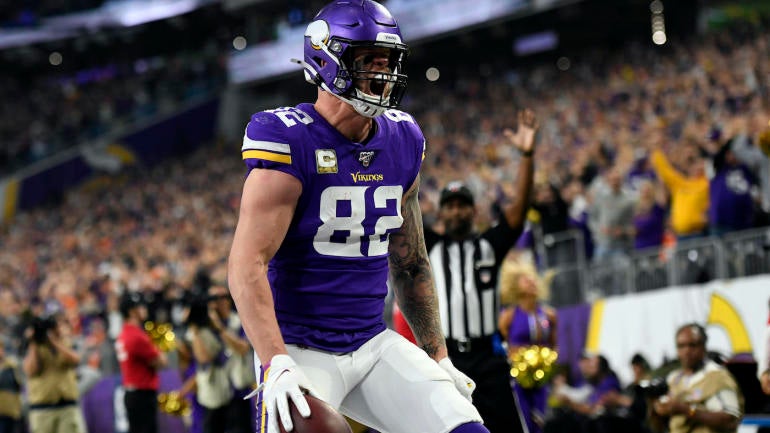 Kyle Rudolph in Denver Broncos - Minnesota Vikings