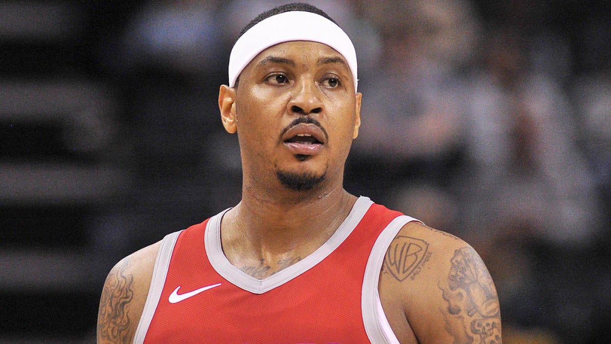 The Sporting News on X: Carmelo Anthony will wear jersey number 00 on the  Trail Blazers.  / X