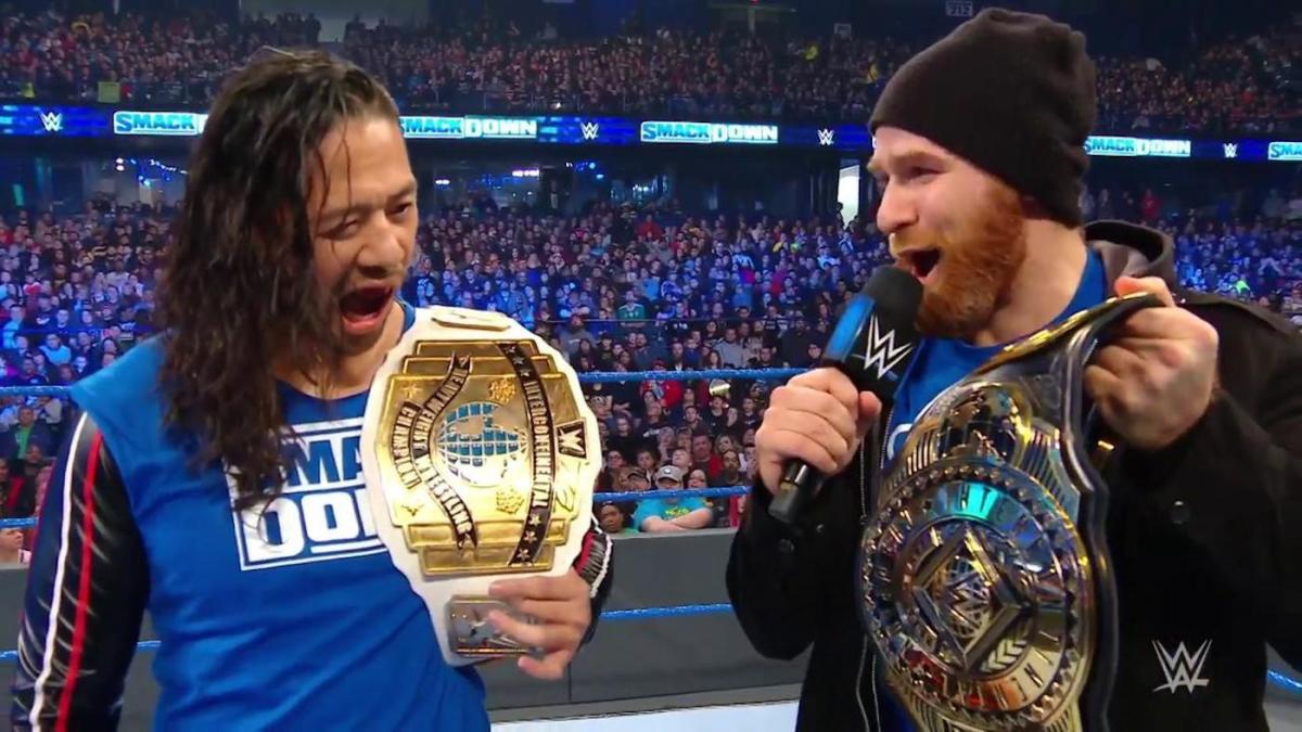 LOOK New WWE intercontinental championship belt unveiled on SmackDown