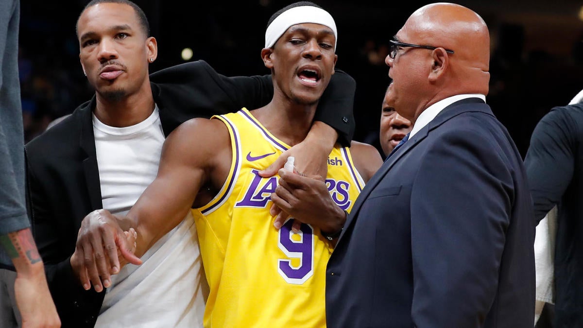 Lakers Rajon Rondo Fined 35k For Unsportsmanlike Contact With Thunder Player Verbally Abusing Official Cbssports Com