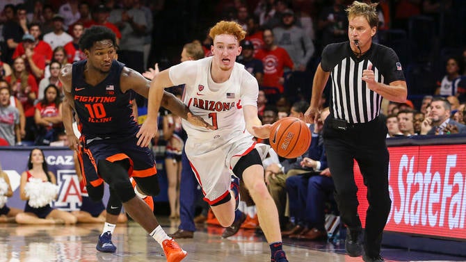 NCAA Basketball: Illinois at Arizona