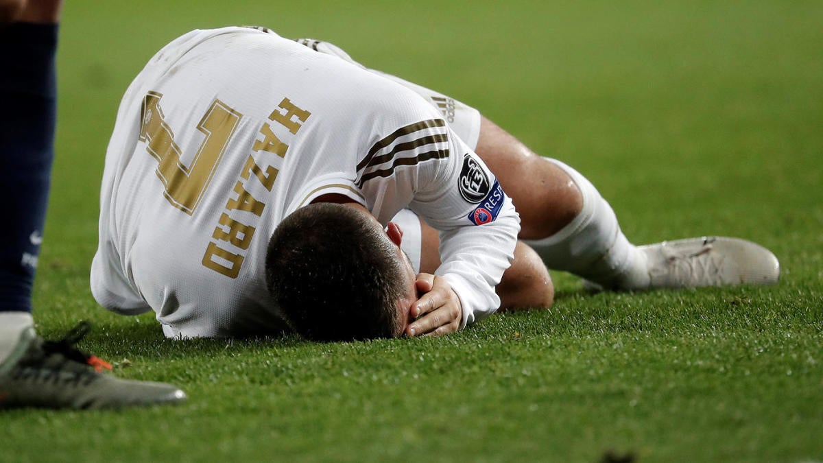 Eden Hazard injury update: Real Madrid star will miss at least three  months, Belgian coach says - CBSSports.com