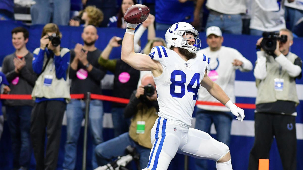 Indianapolis Colts tight end Jack Doyle was recently named one of the best  undrafted free agents of the decade by Draft Wire