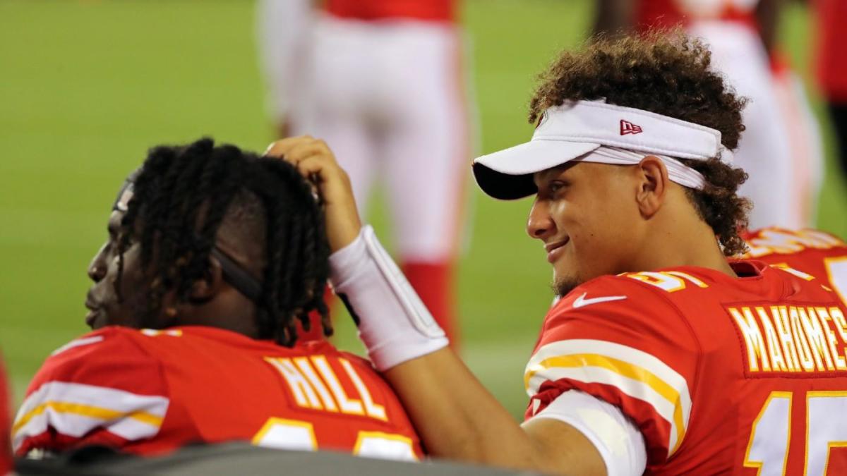 tyreek hill and patrick mahomes