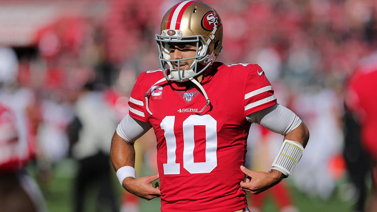 Jimmy Garoppolo injury status: 49ers QB officially active for Divisional  round vs. Packers - DraftKings Network