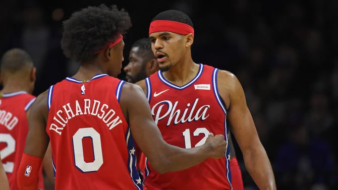 Tobias Harris and Josh Richarson