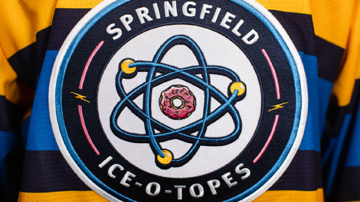 Springfield Iceotopes Simpson Hockey Jersey