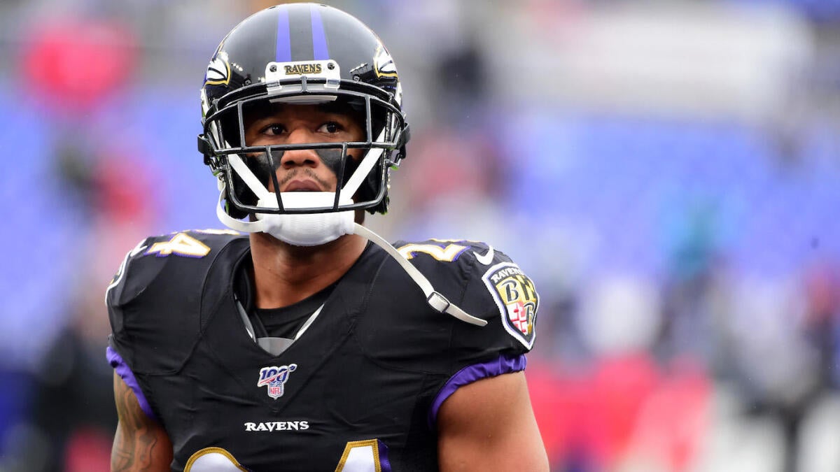 Ravens cornerback Marcus Peters returns to practice - CBS Baltimore