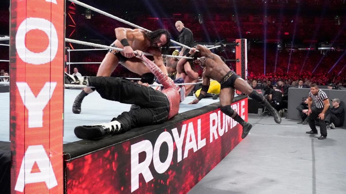 wwe royal rumble matches