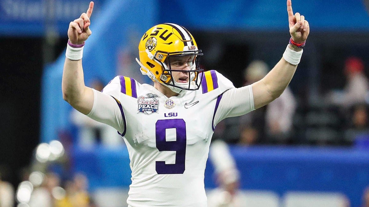 joe burrow championship jersey