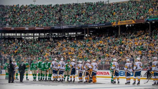 NHL: Winter Classic-Nashville Predators at Dallas Stars