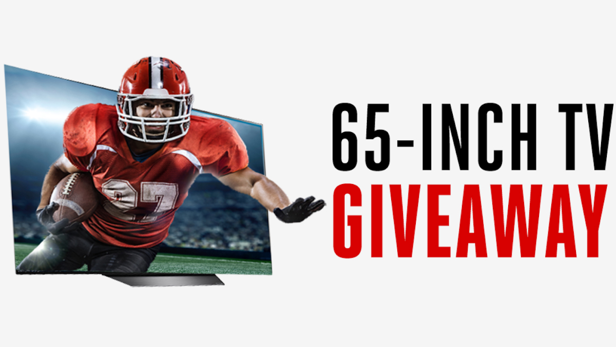 The Big Game TV giveaway: Enter now for a shot a new 65-inch LG C9