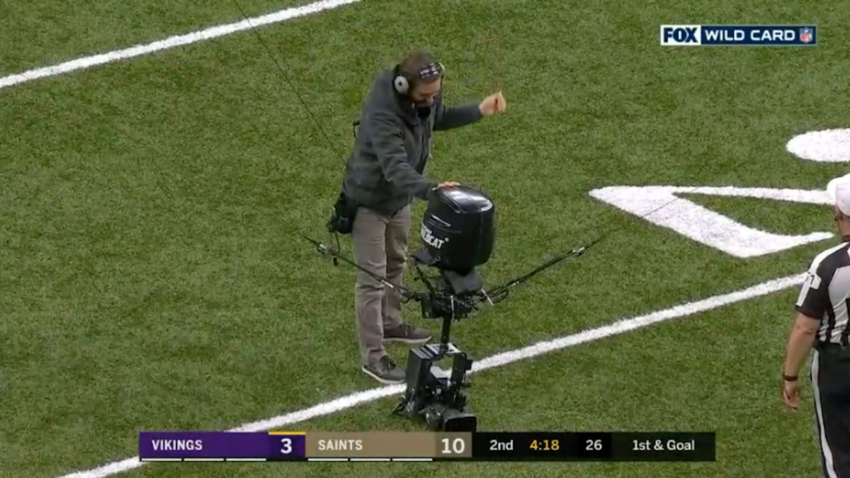 Cop The Insane Ending Of Today's Wild Vikings / Saints NFL Playoff