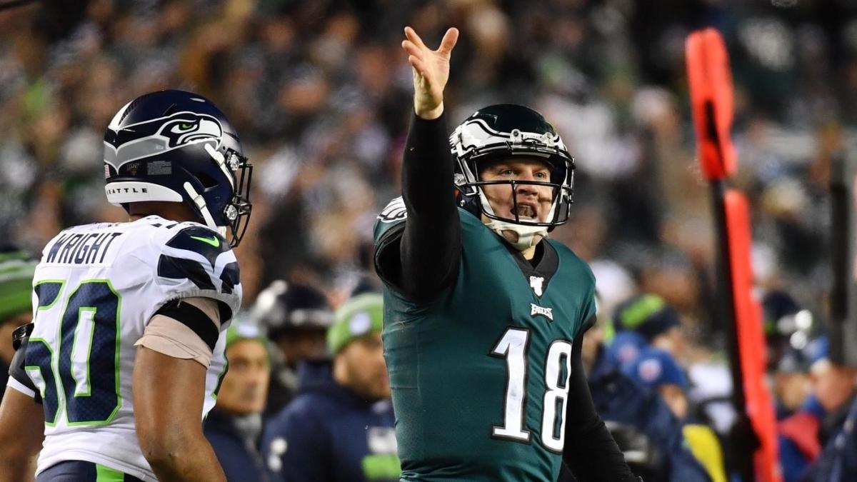 NFL playoffs: Eagles lose to Seahawks 17-9, Josh McCown quarterback after  Carson Wentz concussion in Philadelphia-Seattle