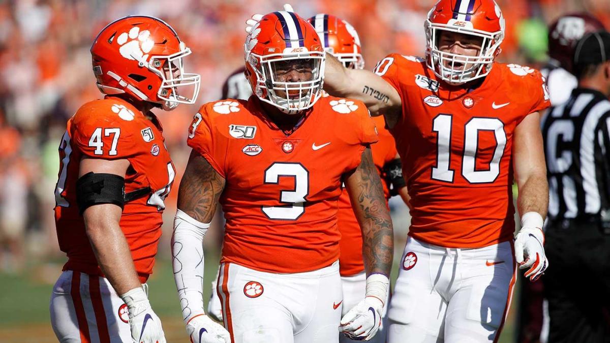 Clemson Uniform Tracker on X: Clemson's white uniforms were