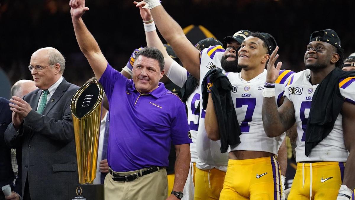 LSU unveils three championship rings after historic 2019 season