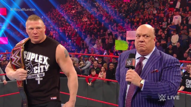 Wwe Raw Results Recap Grades Brock Lesnar Delivers Message