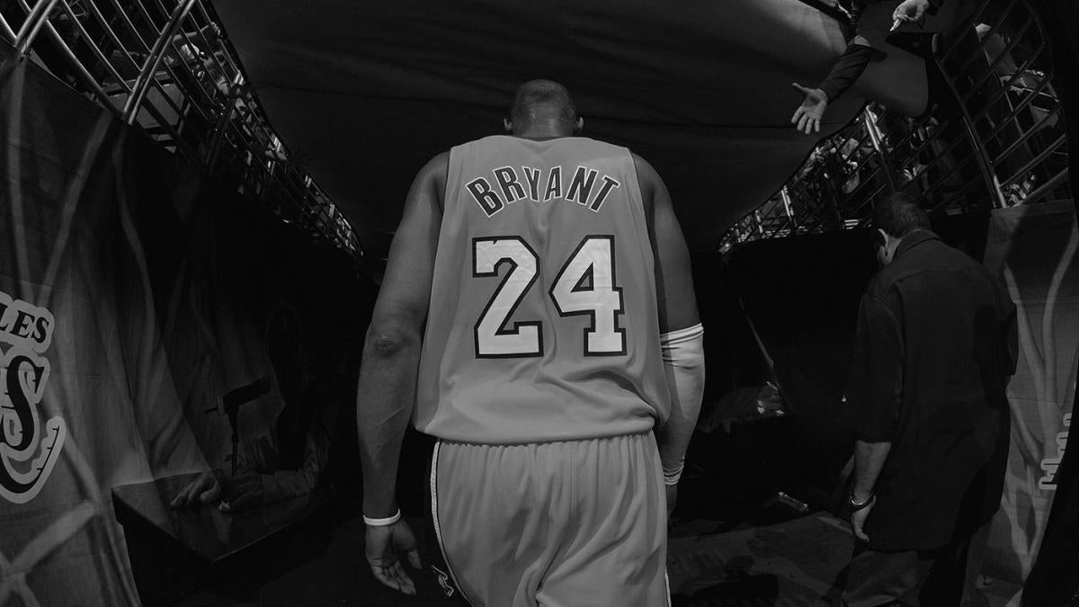 NBA Lakers 8 & 24 Kobe Bryant With Gigi Patch Black Men Jersey