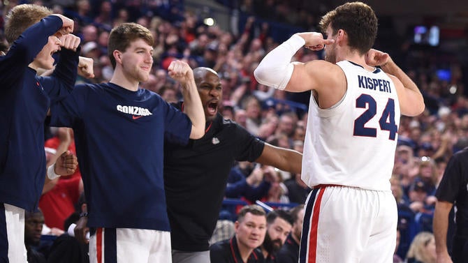 NCAA Basketball: Pacific at Gonzaga
