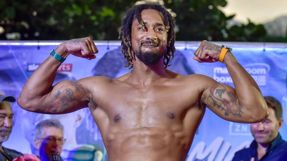 Demetrius Andrade dominates Luke Keeler for easy TKO victory in latest title defense - CBS Sports