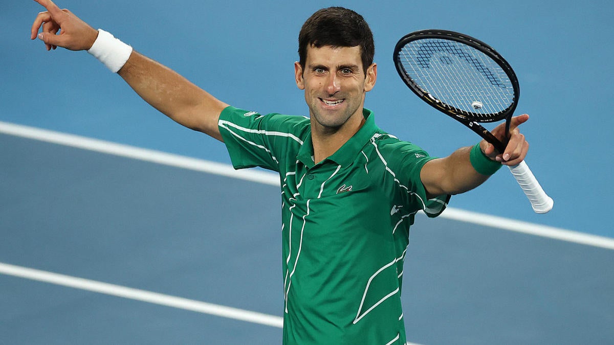 Måned røgelse deformation 2021 Australian Open: Novak Djokovic advances to men's final, will try for  second three-peat at tournament - CBSSports.com