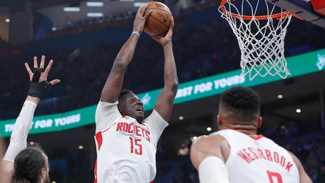 Nba Trade Deadline Rockets Actively Shopping Clint Capela With Several Eastern Conference Teams Per Report Cbssports Com