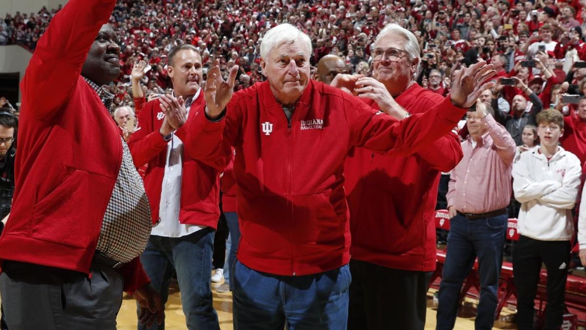 Bob Knight Makes Long Awaited Return To Assembly Hall At Indiana