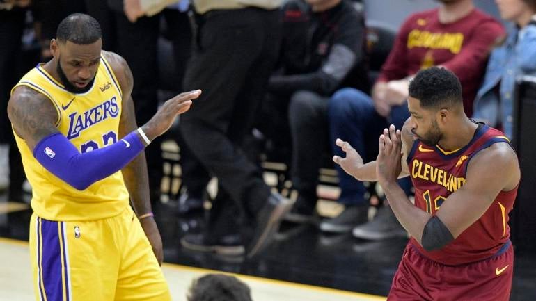 NBA: Los Angeles Lakers at Cleveland Cavaliers
