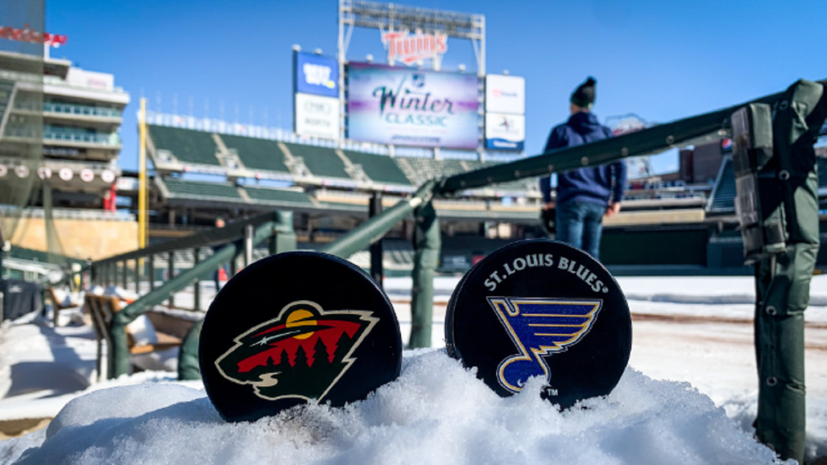 Photos: Minnesota Wild fall to St. Louis Blues in frigid Winter Classic at  Target Field