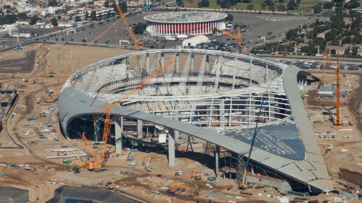 New SoFi Stadium To Host Rams, Chargers, Super Bowl & Olympics