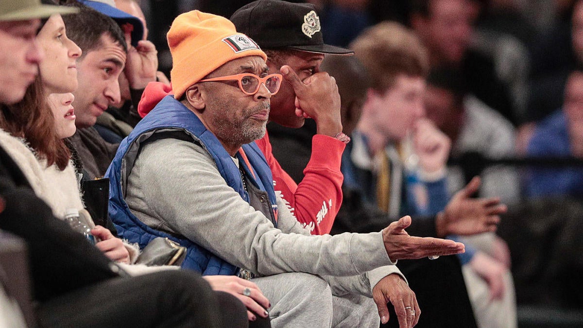 pix Spike Lee Knicks Loss knicks have lowest home attendance in over 13 years after incident with spike lee cbssports com