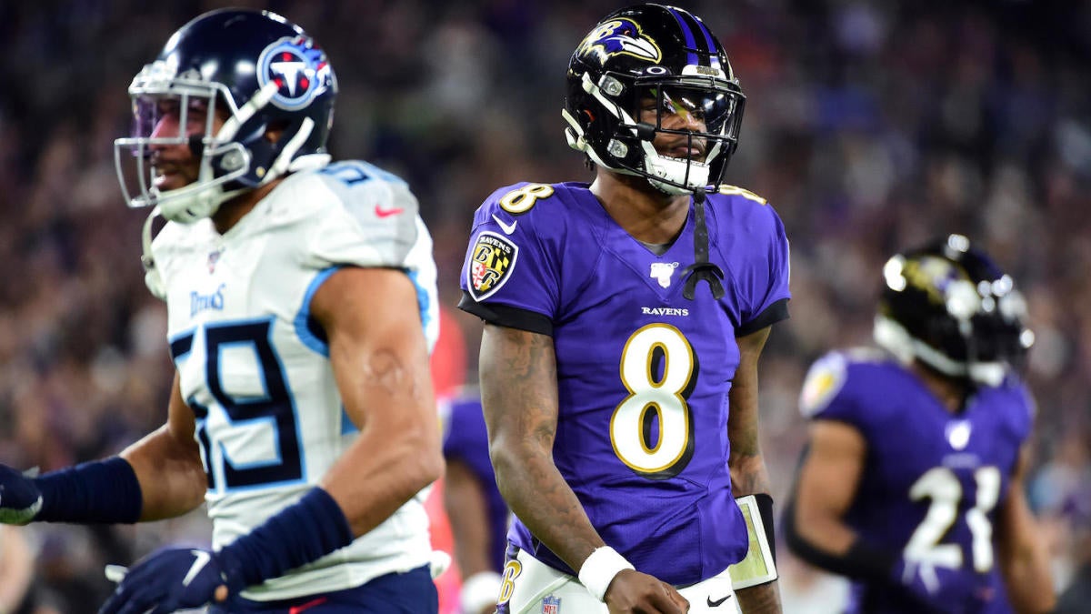 Lamar winless no more, leads Ravens to 20-13 win over Titans