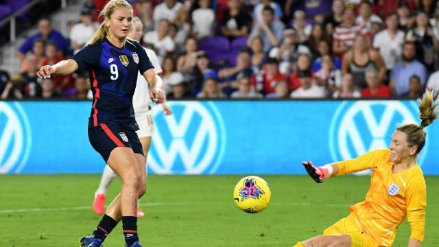 Uswnt Vs England Score Usa Starts Off Shebelieves Cup On High Note In Dominant Victory Cbssports Com