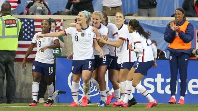 Uswnt Vs Spain Score Usa Wins On Late Julie Ertz Goal To Inch Closer To Shebelieves Cup Title Cbssports Com