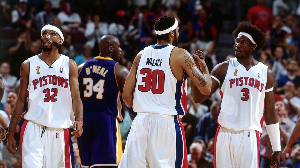 Ben Wallace Pistons Likely Wouldn T Have Won Any Rings With Carmelo Anthony Cbssports Com