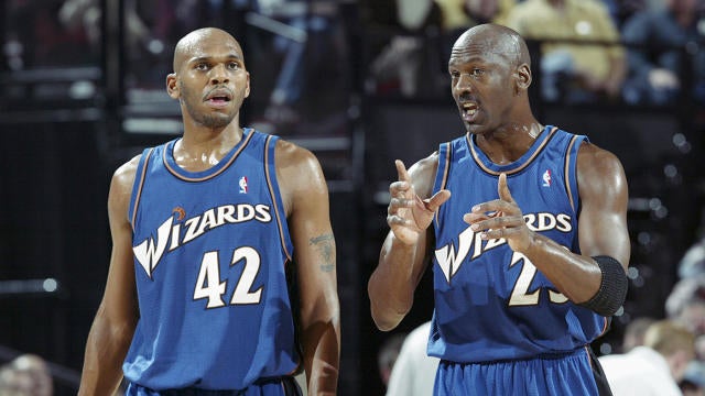 Jerry Stackhouse Says He Was A Better Player Than Michael Jordan When Both Played For The Wizards Cbssports Com