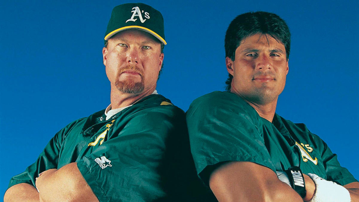 JOSE CANSECO OAKLAND ATHLETICS A'S WORLD SERIES Cool Base