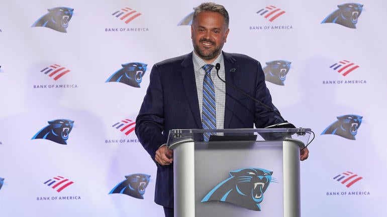 NFL: Carolina Panthers-Coach Matt Rhule Press Conference
