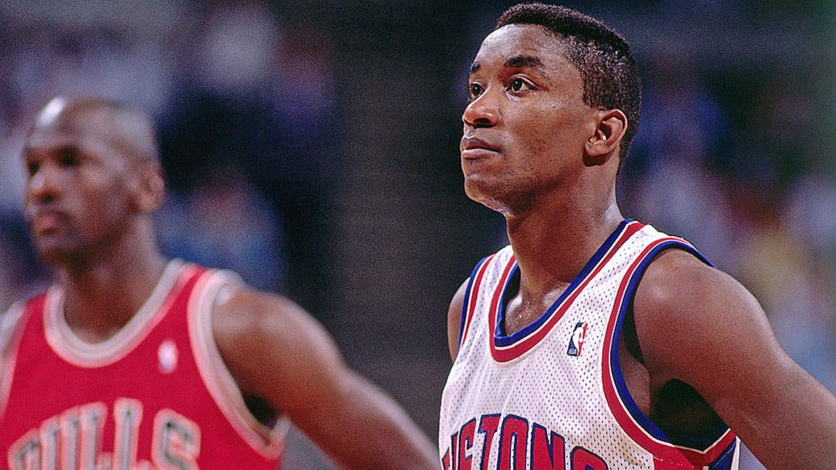 How Isiah Thomas' explanation for the Pistons walk-off has evolved ...