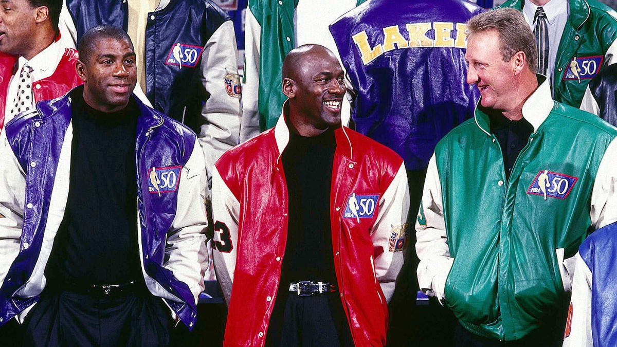 Magic Johnson remembers the exact moment Larry the torch to Michael Jordan - CBSSports.com