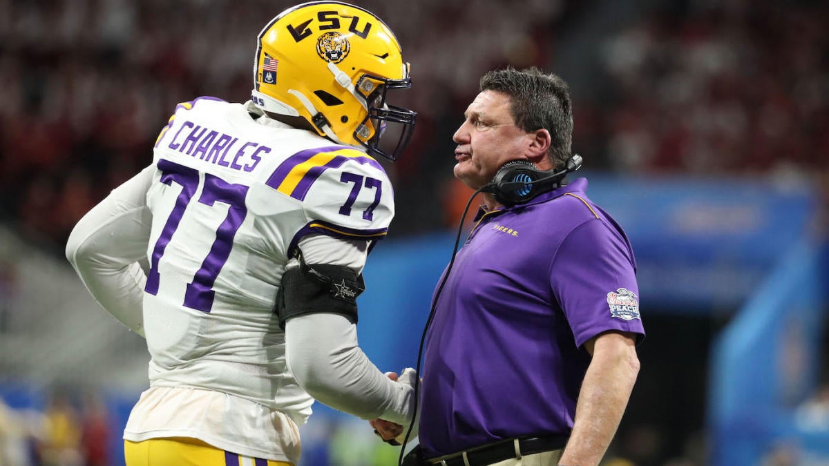 Ed Orgeron's relationship with Redskins rookie Saahdiq Charles helped ...