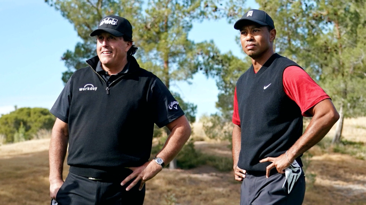 Tiger Woods vs. Phil Mickelson match primer: Start time, format, event rules with Tom Brady, Peyton Manning - CBS Sports