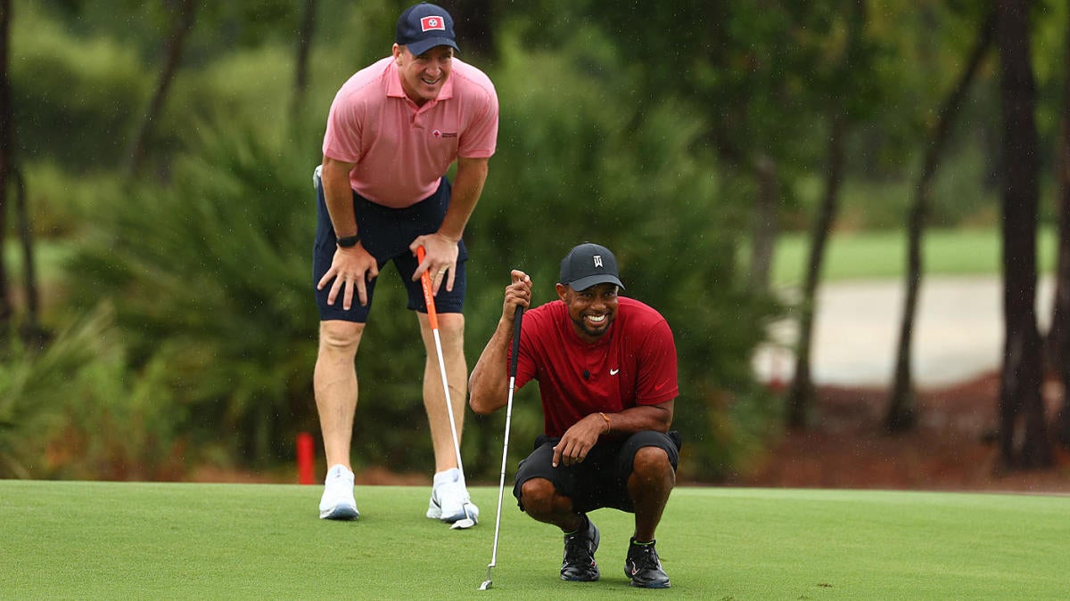 10 takeaways as Tiger Woods, Peyton Manning defeat Phil Mickelson, Tom Brady in thrilling golf match - CBS Sports