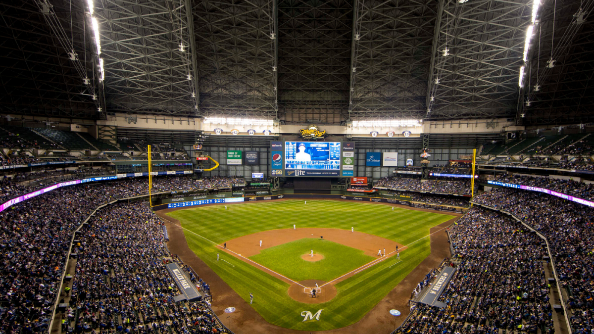 Above Miller Park which is the real name and if you tell me