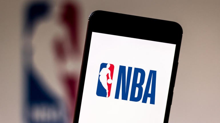 In this photo illustration a National Basketball Association