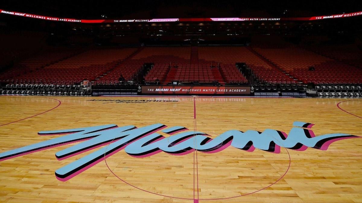 NBA provides first look inside Orlando bubble with photo of team practice floors being set up in hotels