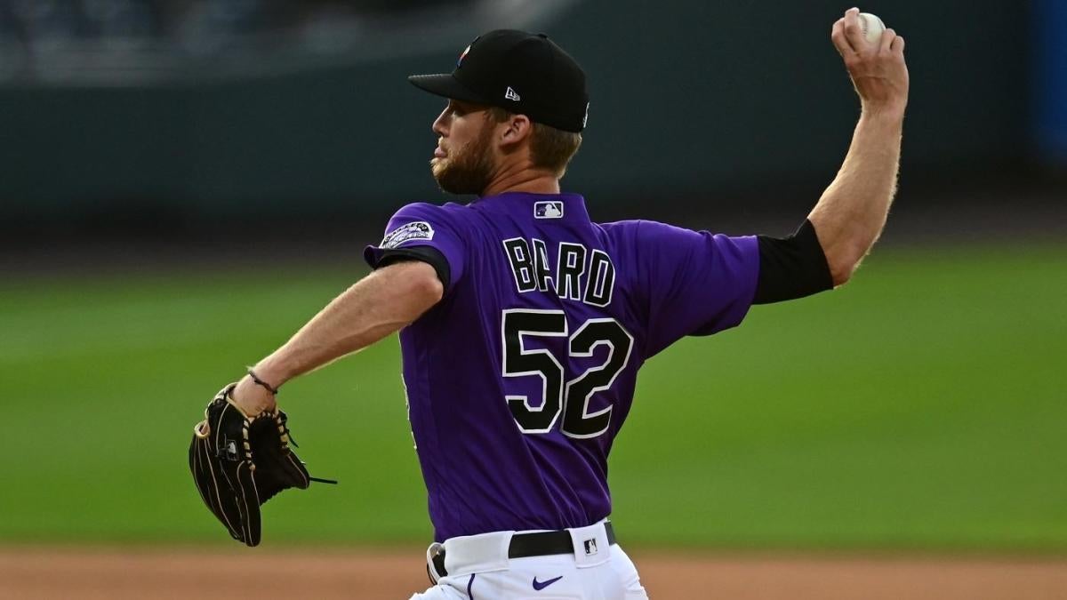 Rockies' Daniel Bard hits 99 mph, picks up win in return to MLB after a seven-year absence