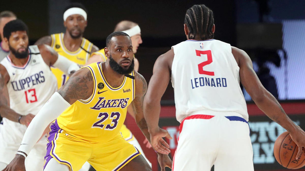 Lakers' LeBron James put on a defensive clinic vs. Kawhi Leonard and  Clippers, which could flip playoff script - CBSSports.com